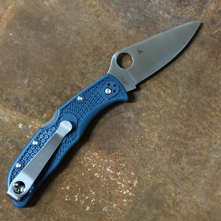 Spyderco Endela Blue FRN K390 Folding Knife