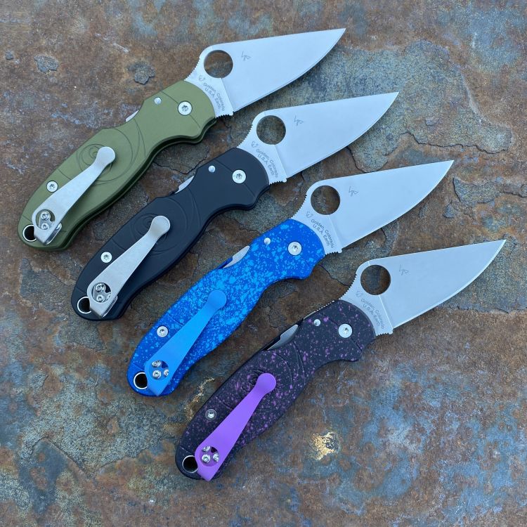 Spyderco Para 3 "Fibonacci" Aluminum Scale Kit