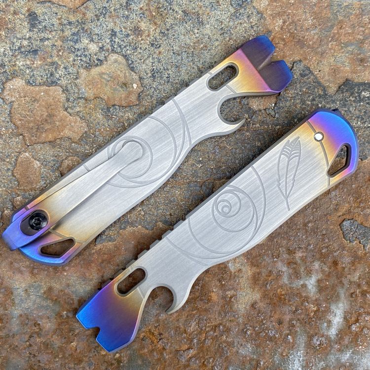 All Access Pass v1a Prybar "Ti Fighter" BladeShow 2024 Edition