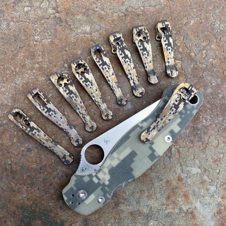 FDE Digital Camo Clips