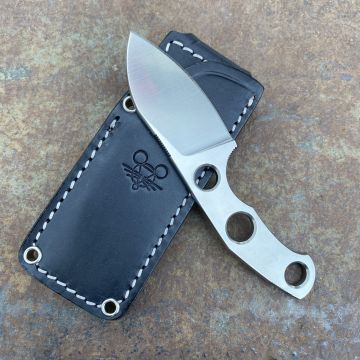 GiantMouse GMF1-FS Satin Bohler M390 Fixed Blade