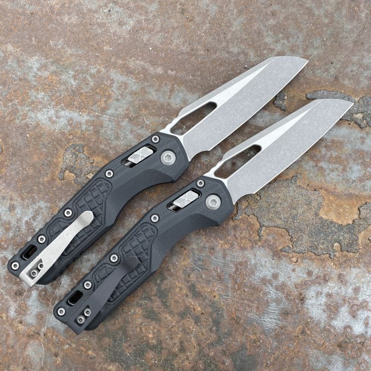 Microtech MSI Ram-Lok Black Frag G-10 Apocalyptic M390 Folding Knife