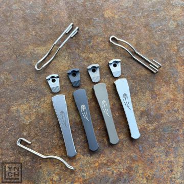 Spyderco Wire Replacement Modular V3 "Flat Top" Machined Clip