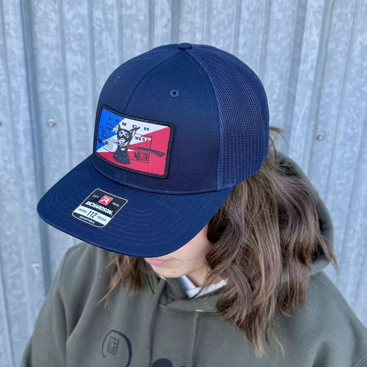 Bolt Dog - Navy Richardson 112 Classic Trucker Cap