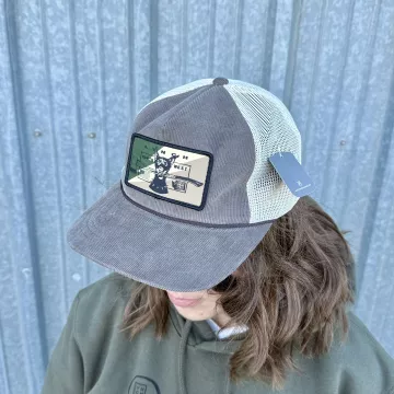 Camo Dog - Brown/Sand Richardson 930 Troutdale Corduroy Trucker Cap