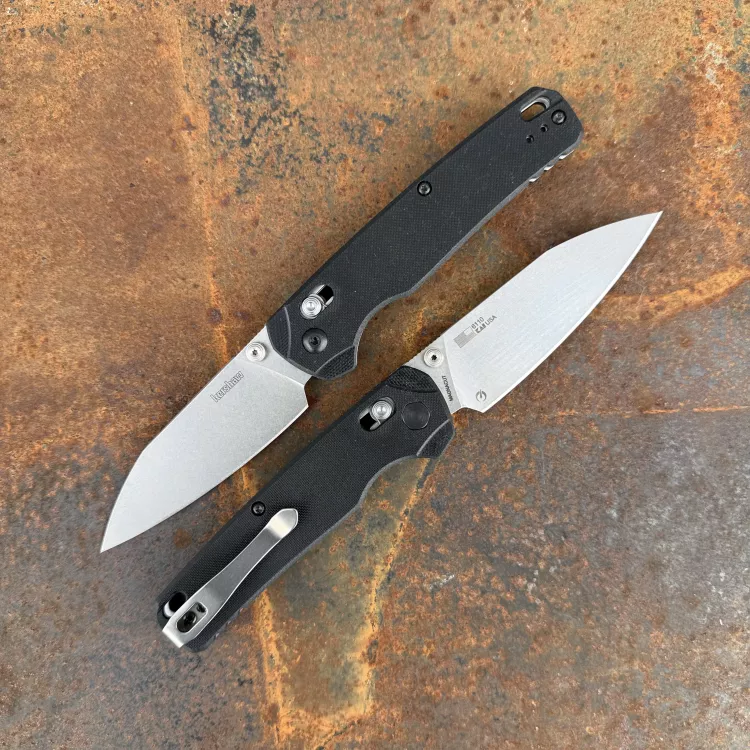 Kershaw Bel-Air XL Dura-Lock Black G-10 Stonewash MagnaCut Blade Folding Knife