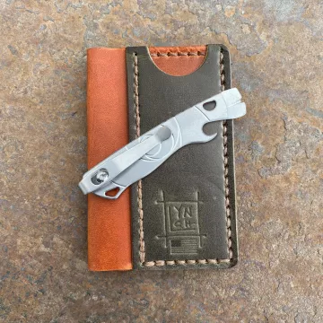 Redeemed Creations v1 Leather Prybar Wallet