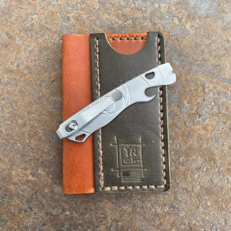 Redeemed Creations v1 Leather Prybar Wallet